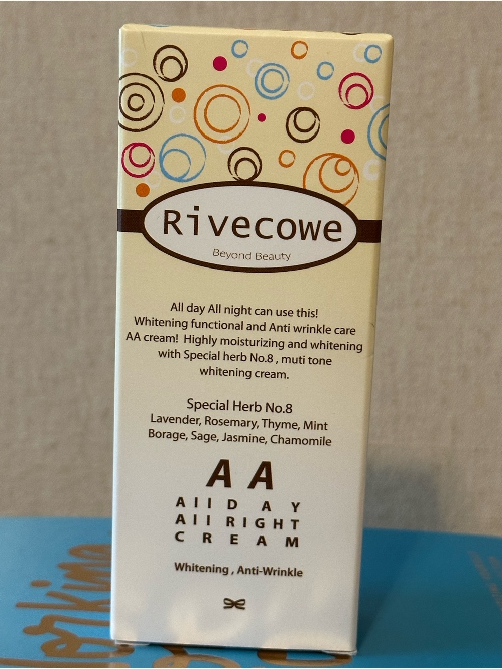 Rivecowe AA Whitening & Anti-Wrinkle Cream - Cream